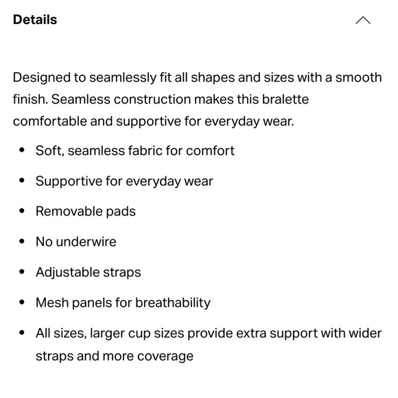 Seamless Eby Support Bra bundle (3 bras and 1 panty) - Picture 8 of 12